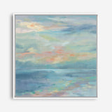 June Morning by the Sea (Square) Canvas Print