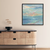 June Morning by the Sea (Square) Art Print