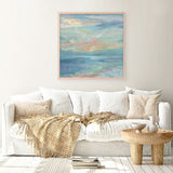 June Morning by the Sea (Square) Art Print