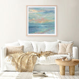 June Morning by the Sea (Square) Art Print