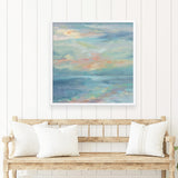 June Morning by the Sea (Square) Art Print