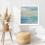 June Morning by the Sea (Square) Art Print