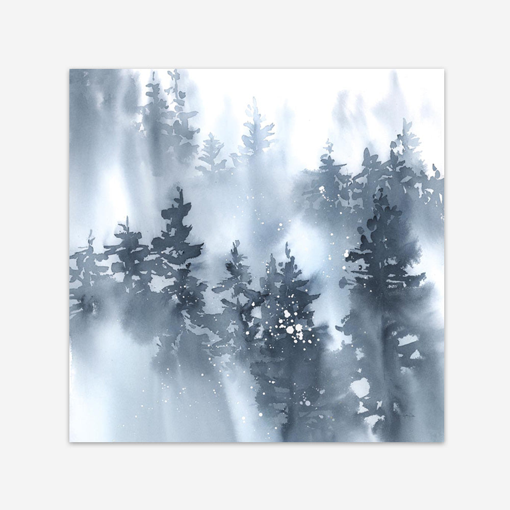Misty Forest I (Square) Art Print