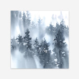 Misty Forest I (Square) Art Print