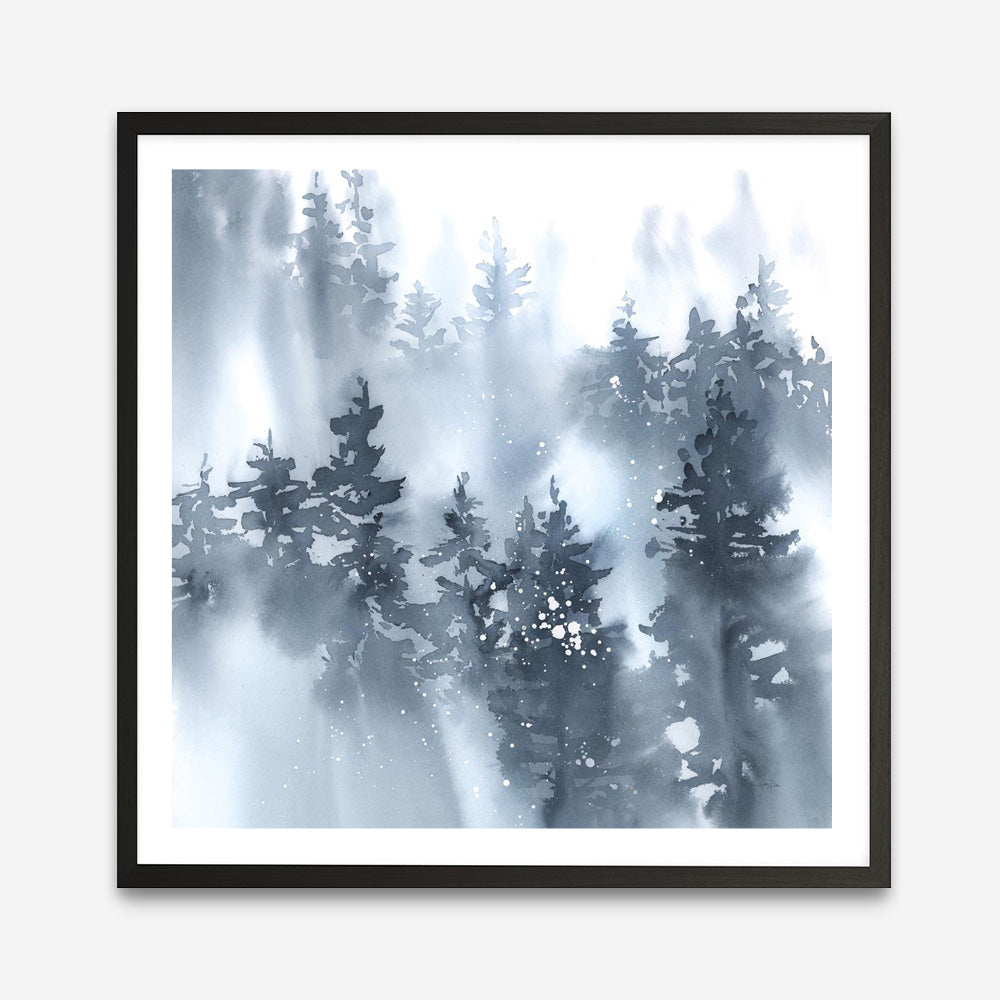 Misty Forest I (Square) Art Print