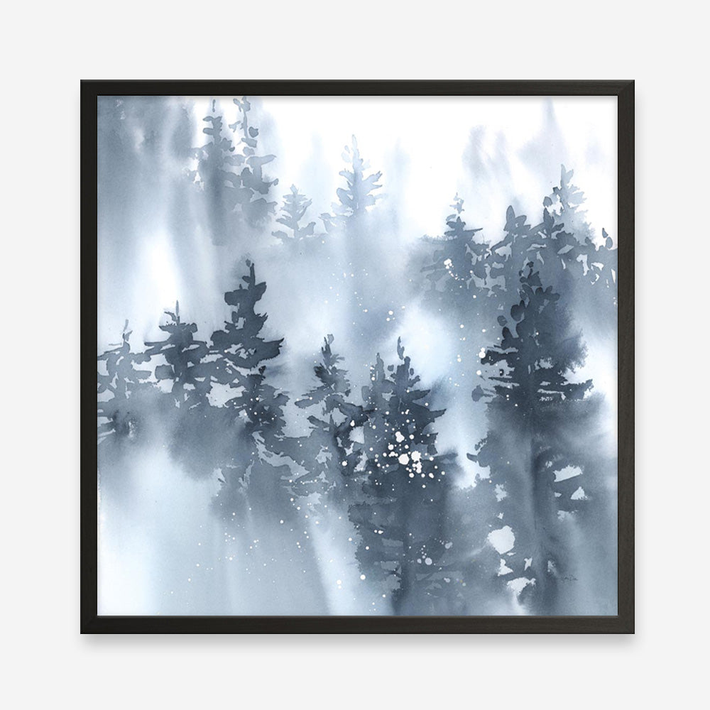 Misty Forest I (Square) Art Print