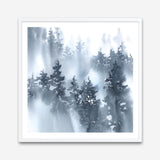 Misty Forest I (Square) Art Print
