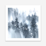 Misty Forest I (Square) Art Print