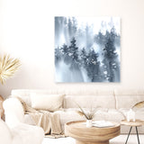 Misty Forest I (Square) Canvas Print