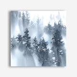Misty Forest I (Square) Canvas Print