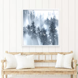 Misty Forest I (Square) Art Print