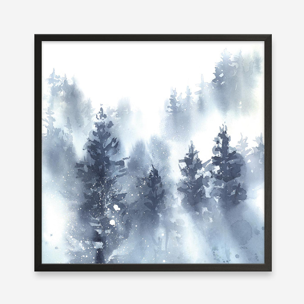 Misty Forest II (Square) Art Print