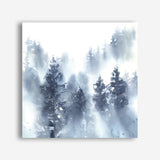 Misty Forest II (Square) Canvas Print