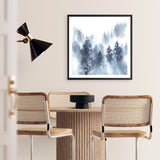 Misty Forest II (Square) Art Print