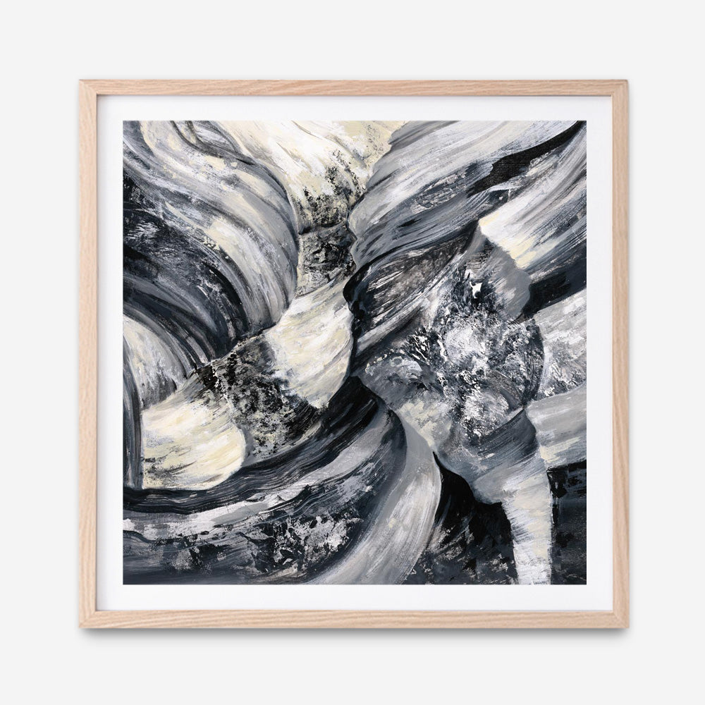 Graphic Canyon I (Square) Art Print