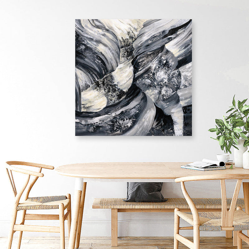 Graphic Canyon I (Square) Canvas Print