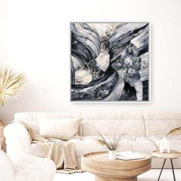 Graphic Canyon I (Square) Canvas Print