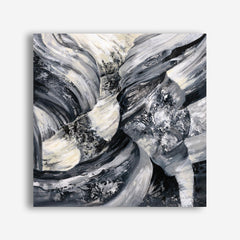 Graphic Canyon I (Square) Canvas Wall Art Print