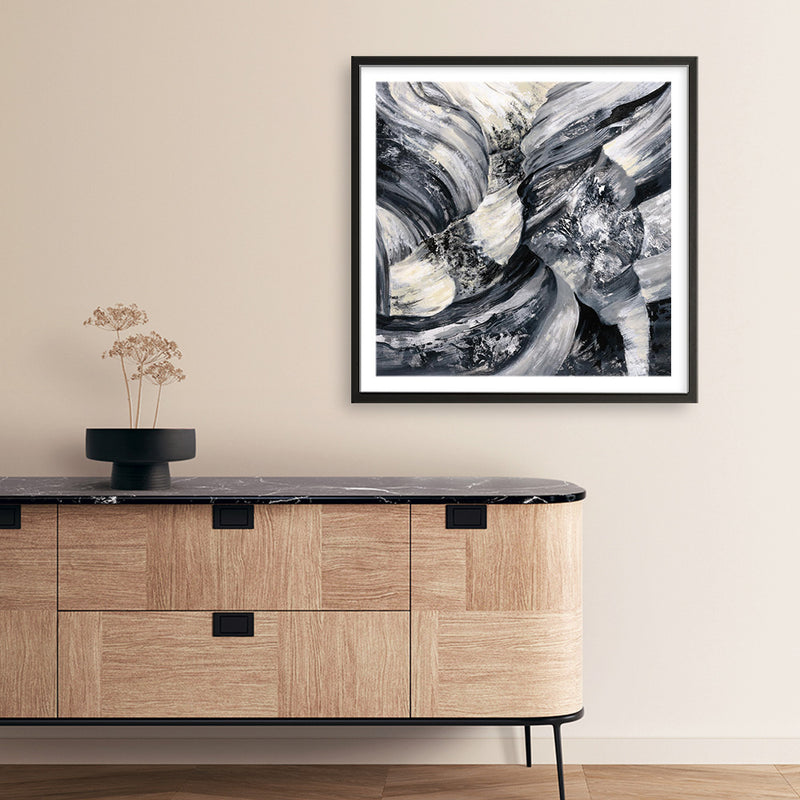Graphic Canyon I (Square) Art Print