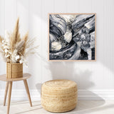 Graphic Canyon I (Square) Art Print