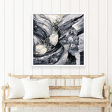 Graphic Canyon I (Square) Art Print