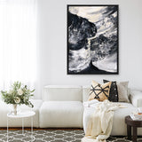 Graphic Canyon II Canvas Print