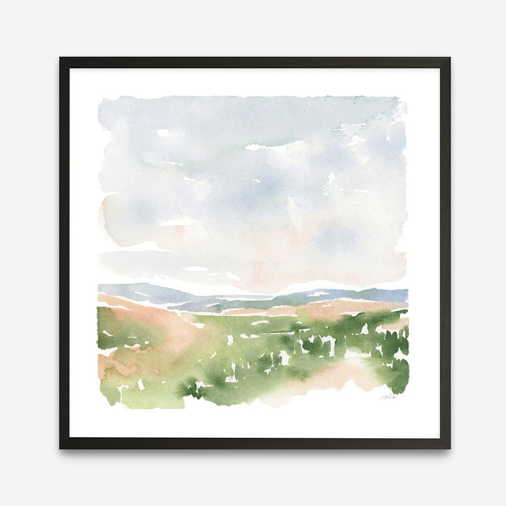 Gentle Landscape I (Square) Art Print