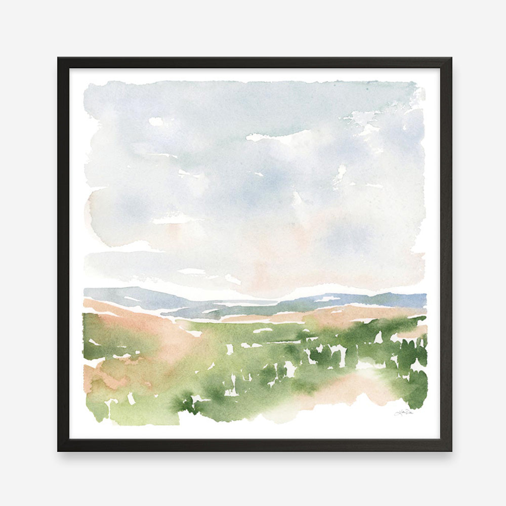 Gentle Landscape I (Square) Art Print