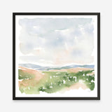 Gentle Landscape I (Square) Art Print