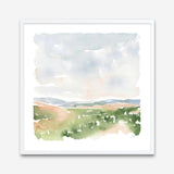 Gentle Landscape I (Square) Art Print