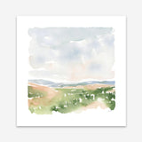 Gentle Landscape I (Square) Art Print