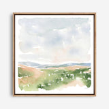 Gentle Landscape I (Square) Canvas Print