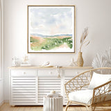 Gentle Landscape I (Square) Canvas Print