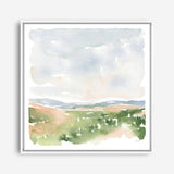 Gentle Landscape I (Square) Canvas Print