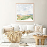 Gentle Landscape I (Square) Art Print
