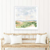 Gentle Landscape I (Square) Art Print