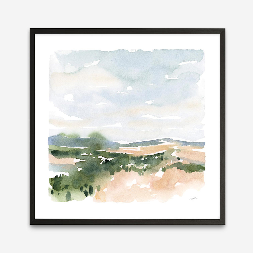 Gentle Landscape II (Square) Art Print