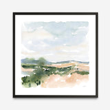 Gentle Landscape II (Square) Art Print