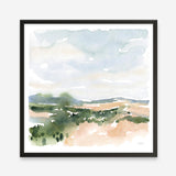 Gentle Landscape II (Square) Art Print