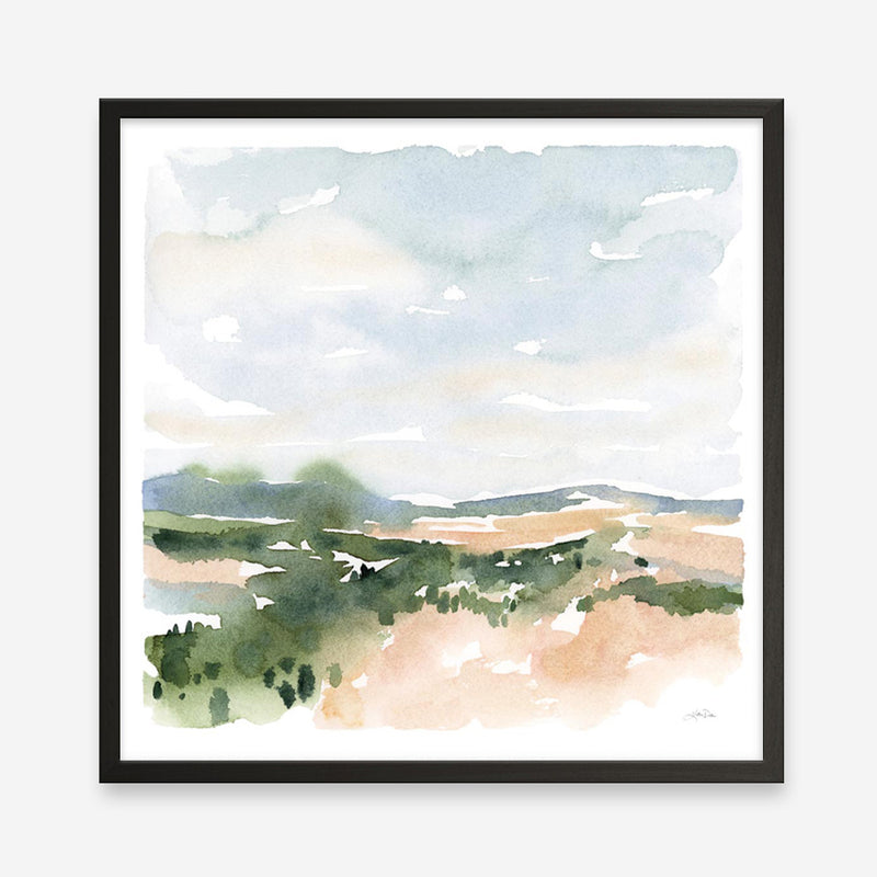 Gentle Landscape II (Square) Art Print