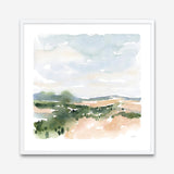 Gentle Landscape II (Square) Art Print