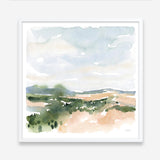 Gentle Landscape II (Square) Art Print