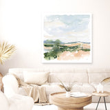 Gentle Landscape II (Square) Canvas Print