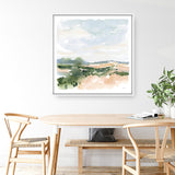 Gentle Landscape II (Square) Canvas Print