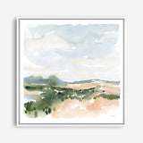 Gentle Landscape II (Square) Canvas Print