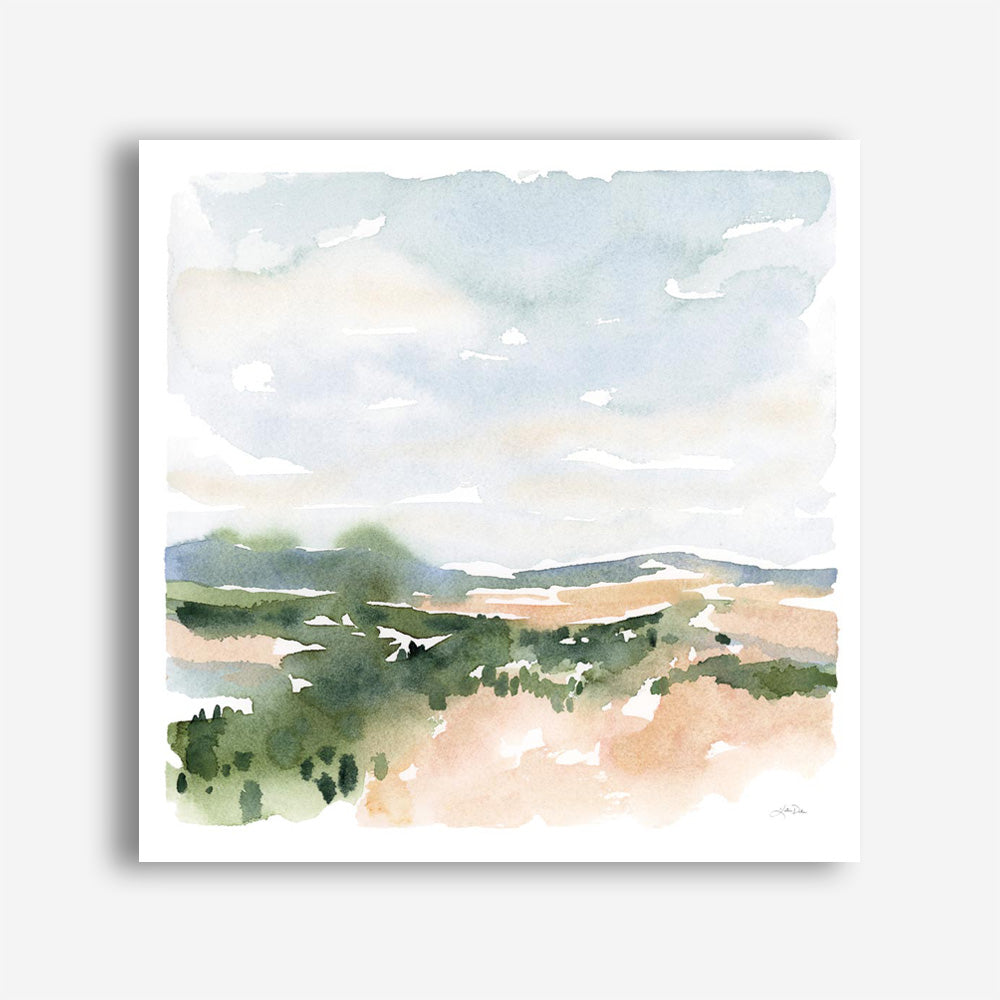 Gentle Landscape II (Square) Canvas Print