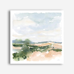 Gentle Landscape II (Square) Canvas Wall Art Print