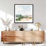 Gentle Landscape II (Square) Art Print