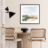 Gentle Landscape II (Square) Art Print