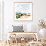 Gentle Landscape II (Square) Art Print
